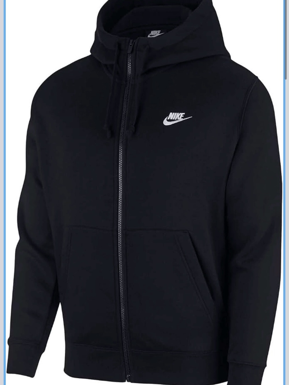 Nike Men's NSW Club Full Zip Hoodie